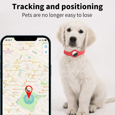 Localizador GPS Global para Mascotas de Silicona, Collar Anti-pérdida, Rastreador Inteligente de Posicionamiento Ligero para Perros y Gatos for sale at factory direct price