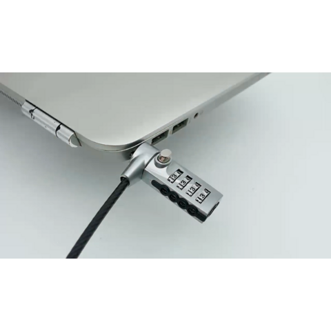 T-bar Anti-theft Safety Combination Cable Laptop Lock Compatible With ...