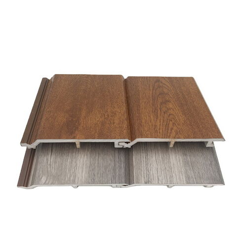 External Pvc Panel Sample Villa Decoration Exterior Wall Panels Cladding 3d Pvc Outdoor Heat ...