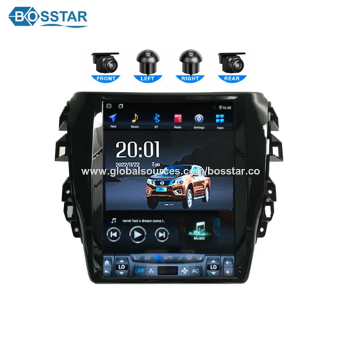 Pantalla Vertical Estilo Tesla para NISSAN NAVARA NP300 Radio de Coche Android GPS Navegación Reproductor de DVD para Coche