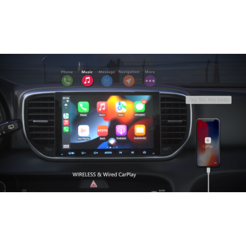 Buy Wholesale China Atoto A6 9 Inch Car Android Touch Screen Gps Stereo  Radio Navigation System Audio Auto Electronics Video Car Dvd Player & Car  Dvd Player at USD 149