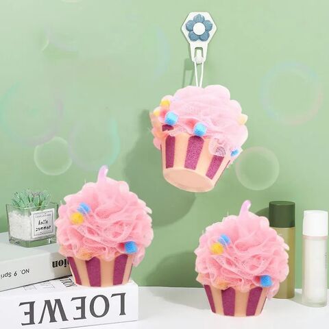 Ice Cream Shower Body Sponge Body Loofah Shower Scrubber Kids Bath Sponge  for Baby Girls - China Ice Cream Bath Sponge and Ice Cream Kitchen Sponge  price