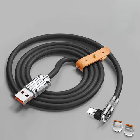 Câble USB Type-C 120W pour recharge rapide et transfert de données