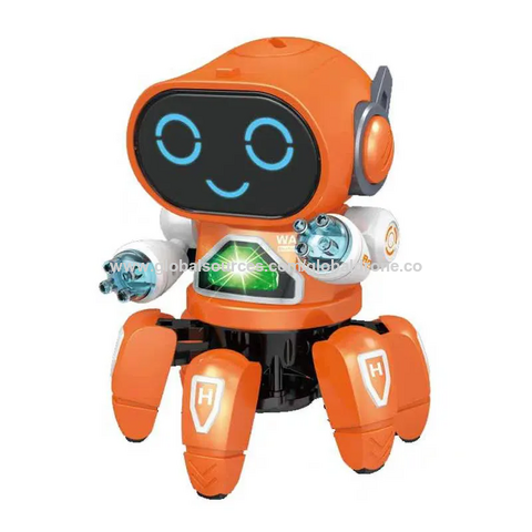 Achetez en gros Global Drone Vente Chaude Rc Six Pattes Robot Jouet Robots  Jouets éducatifs Enfant Jouet Avec Lumière Et Musique Orange Blanc Bleu  Chine et Jouet à 2.8 USD