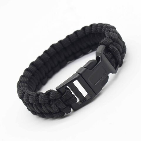 Fishtail Paracord Bracelet Buckles or Mad Max Style Custom Colours 