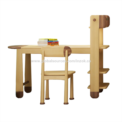 Silla de escritorio escolar de madera vintage para niños, muñecas u osos,  forma de caballo con asiento de corazón incorporado, hecha a mano con  madera de pino de Virginia local 