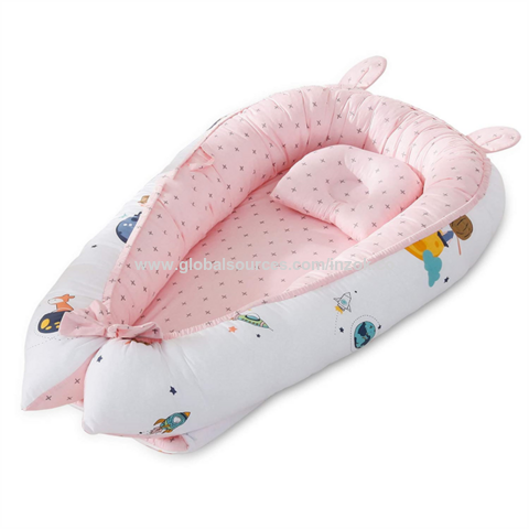 Cuna portátil bebé de moda recién nacida 100% algodón suave orgánico  Tumbona para bebés - China Nido de bebé, tumbona de bebé