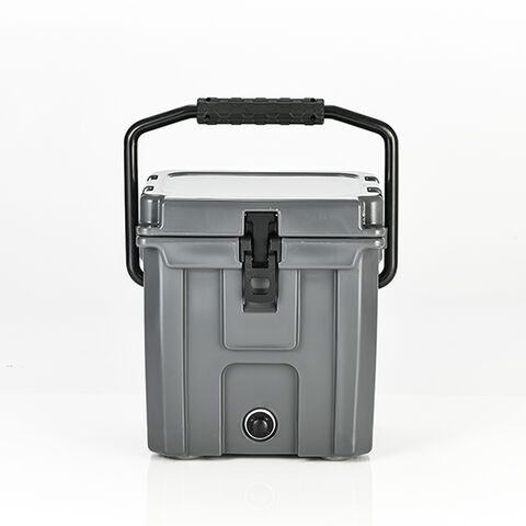 Caja Almacenamiento PEHD de color gris 250 litros