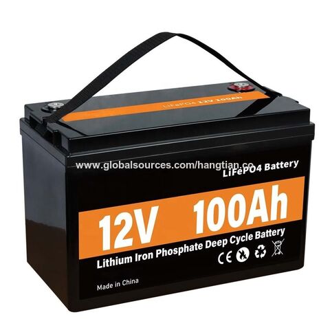 NEW 12V 100AH 120AH 200AH LiFePO4 Storage Battery Built-in