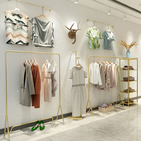 Fashion Store Fixtures Women Clothes Furniture Apparel Display Racks Women  Clothing Shop Design - China Store Display and Retail Display price
