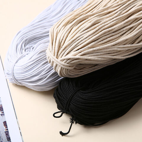 Buy China Wholesale Wholesale Natural Color Weave 100% Cotton Rope Braided  5mm Supplier Macrame Packing Rope & Braided Macrame Cord $3.46