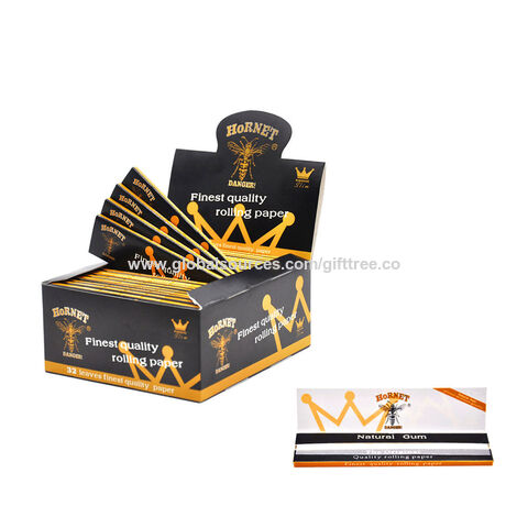 Papers Cartine Smoking Rolling Papers Gold King Size Filter Tips 24  Booklets