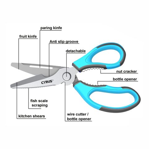 Rhino New Wholesale Detachable Stainless Steel Scissors Heavy Duty ...