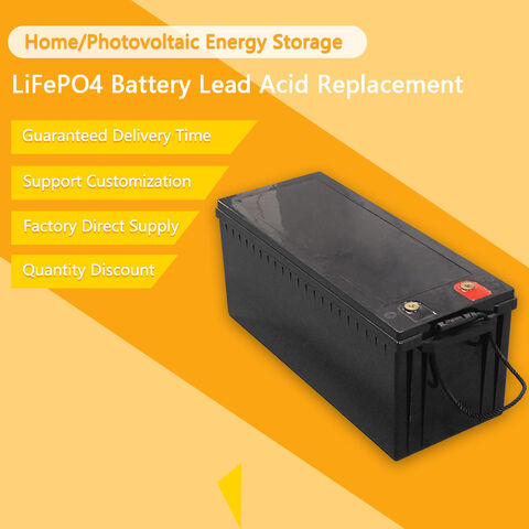 Buy Wholesale China Calade Factory 5000 Cycle Times Lifepo4 Lithium-ion  Pack 12v200ah 2.4kwh Replacement Lead Acid Battery & Lifepo4 Battery at USD  420