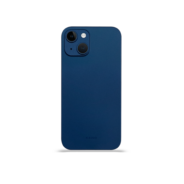 Funda Protectora Trasera KZDOO Fabricante Air Skin Ultra Delgada Material PP Grosor 0.35mm Superficie Mate para iP14 Plus