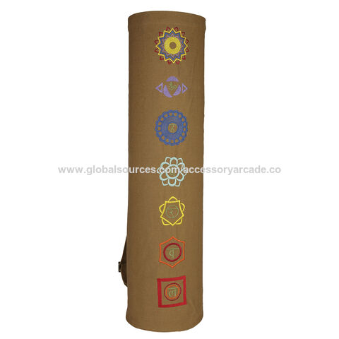 Chakra Embroidered Yoga Mat Bag : : Sports, Fitness & Outdoors