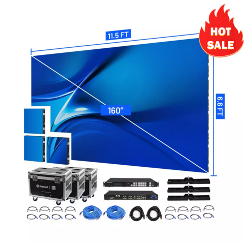 Video. Display Kit Canbest Rx261 P2.6 2.6mm Turnkey Led Video Wall System Package Indoor ...