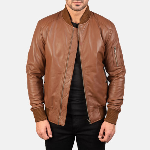 2023 New Product Fashion Style Brown Men Clothing Leather Jacket Made In Pakistan In Factory Price Motorcycle Jacket Men Leather New Men S Leather Men S Leather Jackets Genuine Leather 100 Original