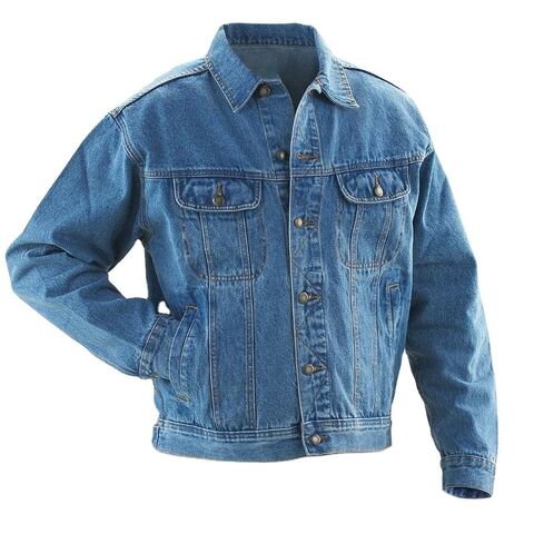 High Quality Mens Cotton Jeans Jacket Wholesale Blank Mens Denim