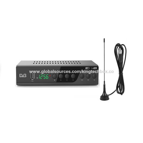 Receptor de televisión Digital terrestre HD MPEG4 DVB T2, decodificador de  señal compatible con H.264, 1080P, WIFI, DVB-C, sintonizador de TV DVB-T2