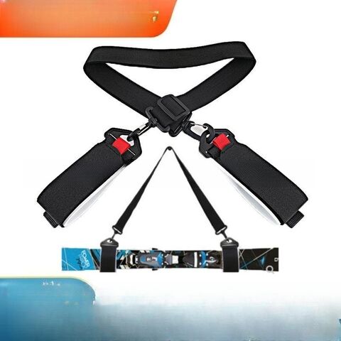 Nylon Ski Strap Snowboard Ski Strap Ski Carrier Straps Snowboard Shoulder  Straps Ski Carrying Straps Adjustable Ski Straps