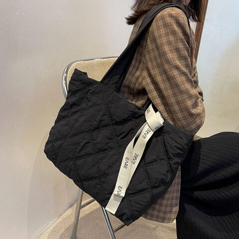 Large Capacity Crossbody Bag Trendy Nylon Shoulder Hobo Bag - Temu