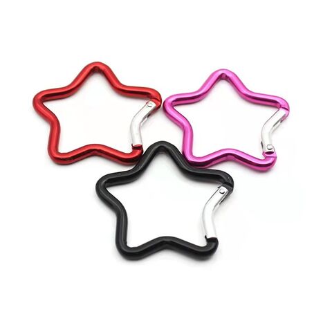 Hiking Camping Gear Promotional Gifts Hook Clasp Star Shaped Carabiner -  Buy Hiking Camping Gear Promotional Gifts Hook Clasp Star Shaped Carabiner  Product on