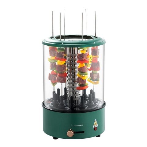 Electric Barbecue Grill with Automatic Rotating Skewers Perfect