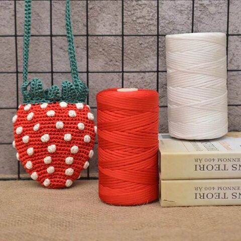 Buy Wholesale China Dimuni 3mm 250g Flat Rolled Crochet Thick Nylon  Polypropylene Nylon Yarn Crochet Nylon Yarn & Crochet Nylon Yarn at USD 1