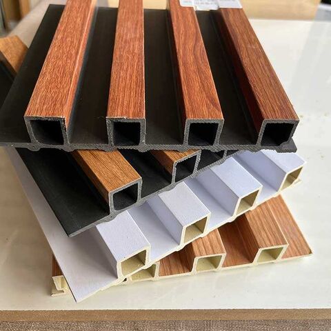 Interior Pvc Wall Panel 3d Fluted Wpc Wall Panel Waterproof Wpc Wall ...