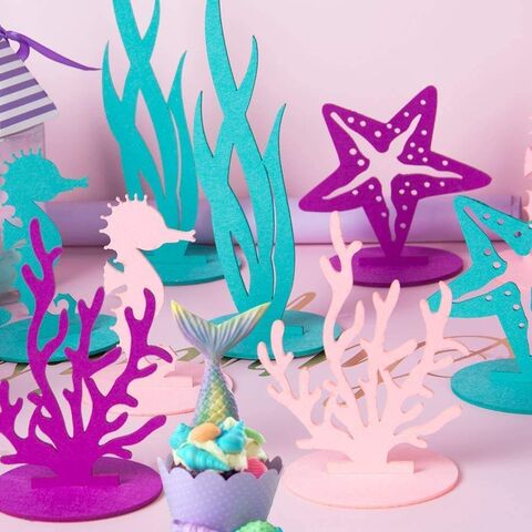 Party Decorations Supplies For Ocean Theme Little Mermaid Birthday