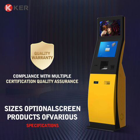 Buy Wholesale China Printing Assigment Kiosk Self Service Ticket Print  Terminal Self Service Terminal & Self Service Ticket Printer Kiosk at USD  1600