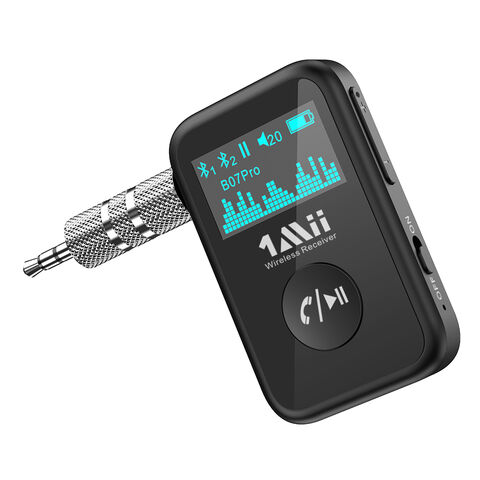 Récepteur Bluetooth de voiture, Aux Bluetooth Adaptateur Dongle Câble pour  voiture 3.5mm Jack Bluetooth 5.0 4.2 4.0 Récepteur Haut-parleur Audio