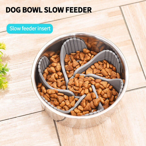 Slow Feeder Dog Bowls Insert,Cuttable Dog Slow Feeder with 36