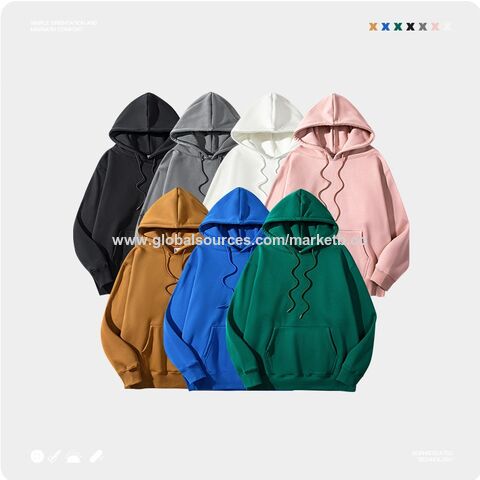 Custom Manufacture Wholesale Cotton Blank Hoodie Drawstring Pullover  Sweatshirts - China Hoodies and Sweatshirts price