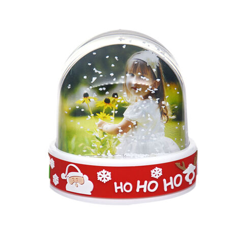 DIY Plastic Photo Inserted Glitter Water Snow Globe - China Plastic Photo Snow  Globe and Custom Snow Globe price