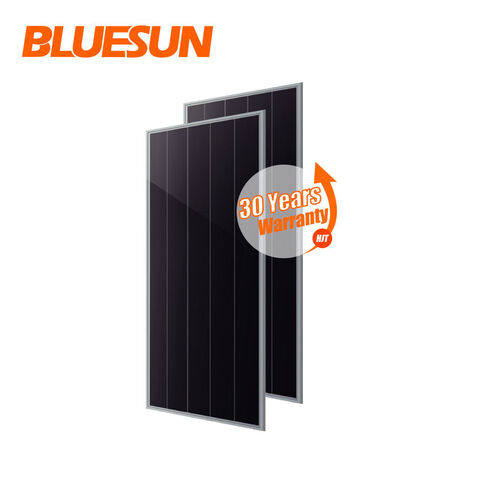 Tier 1 Bifacial Hjt Solar Panel N Type Mono Perc Solar Cell Grid Tie ...