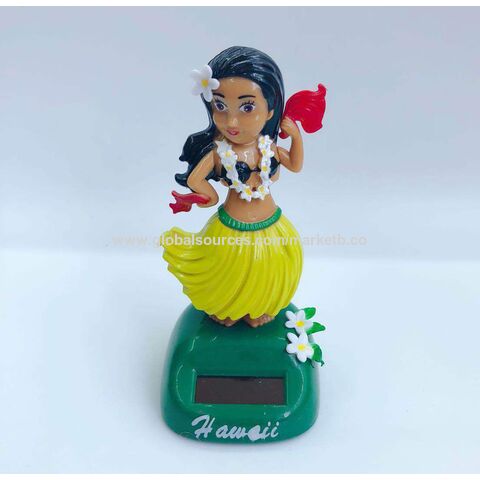 Buy Wholesale China Solar Powered Dancing Hawaii Girl Swinging Bobble Toy  Cute Anime Car Dashboard Decor Shaking Head Toys Auto Interior Accessories  & Toys at USD 1
