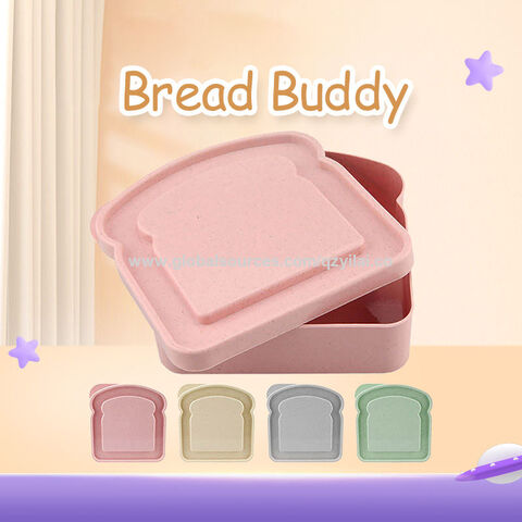 Buy Wholesale China Sandwich Box Toast Box Plastic Bread Buddy Loaf Of Bread  Dispenser With Lid & Toast Box at USD 1.5