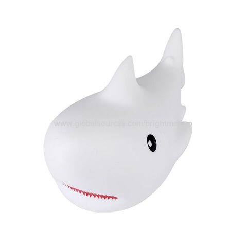 Niedliches, weiches Tier-LED-3D-Nachtlicht für Babys, USB-aufladbare Silikon-Nachtlampe mit Touch-Sensor und individuellem Logo für Kinder