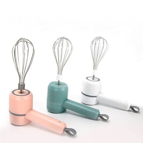 Electric Egg Beater Wireless USB Rechargeable Egg Whisk Mixer with