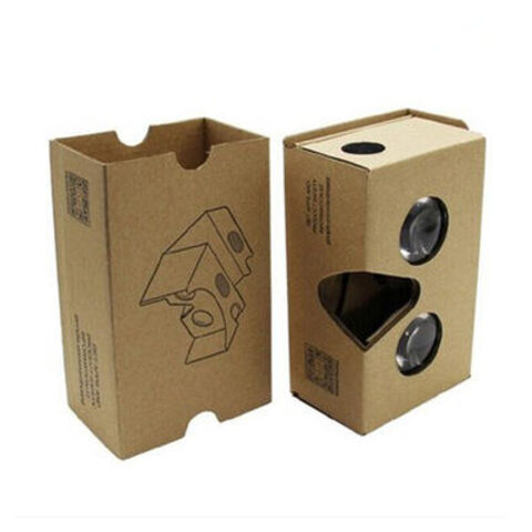Cardboard Vr Virtual Reality Vr 2.0 Viewer 3d Glasses For 6inch Android ...