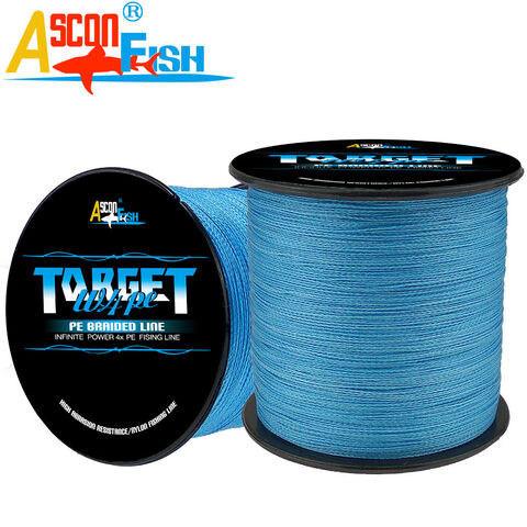 Ashconfish Braided Fishing Line- 8 Strands Super Strong PE Fishing Wire Heavy Tensile For Saltwater & Freshwater Fishing -Abrasion Resistant - Zero