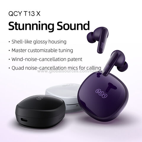 QCY T13 ANC Wireless Earbuds - Bluetooth 5.3 Earbuds ENC