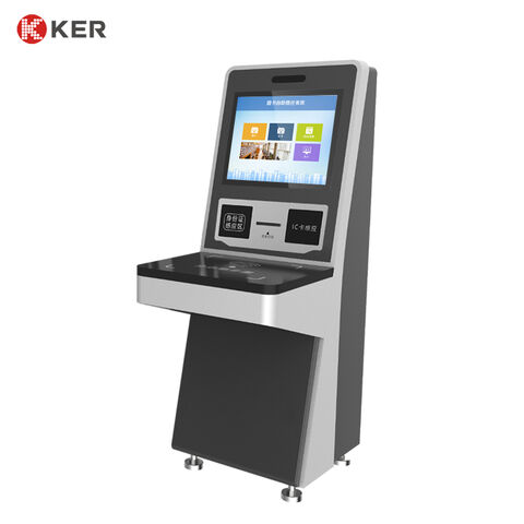 Buy Wholesale China New Arrival Design Information Floor Stand Automat Rfid  Library Self Service Borrow And Return Terminal & Rfid at USD 2000