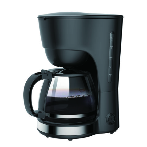 Cafetera al por mayor 10 tazas, máquinas de café de goteo automático con apagado automático, 1.25L con tanque de agua transparente