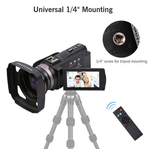Caméra vidéo numérique  Live Stream Vlogging Recorder