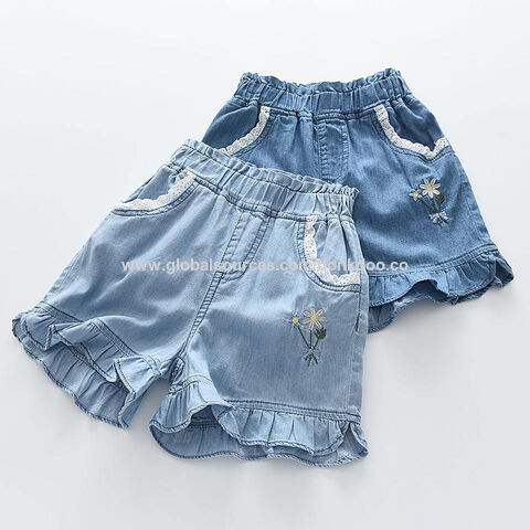 Girls denim shorts outlet sale