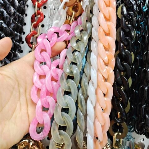 Bulk Buy China Wholesale Acrylic Purse Strap Bag Chain Handle ...