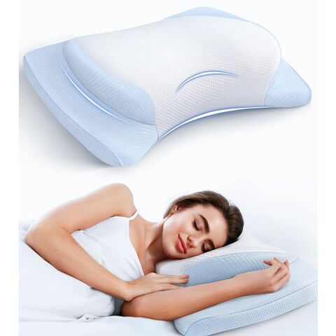 Buy Wholesale China Memory Foam Pillows With Armrest Area, Bed Pillow For  Back Stomach Sleeping & Pillow at USD 0.99